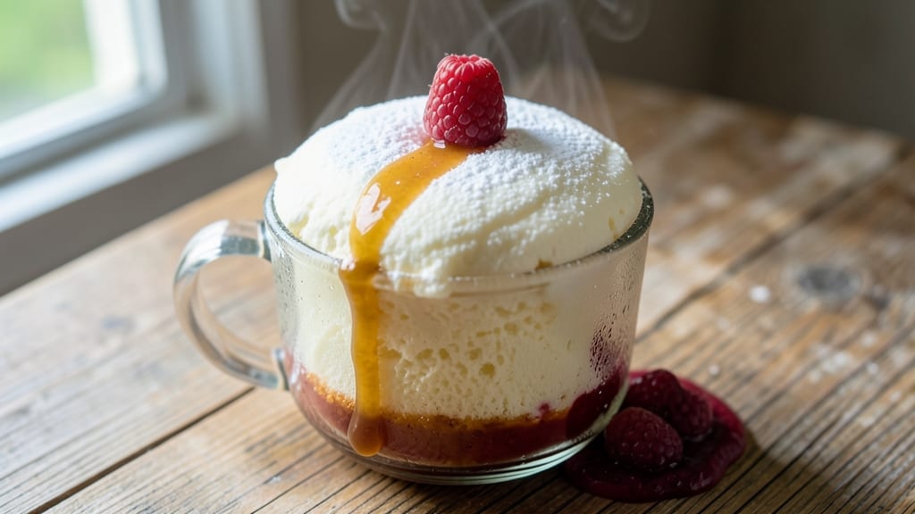Angel Food Cake in a Cup Microwave Recipe: Light-as-Air Magic in Minutes