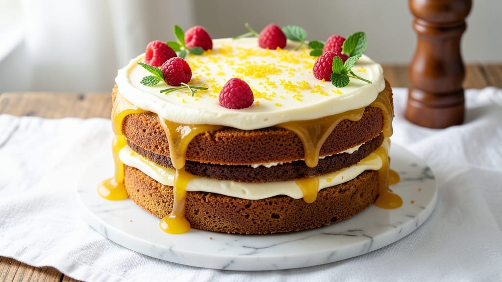Anna's Cake Recipe: Moist Vanilla Layers with Hidden Lemon Zest Boost