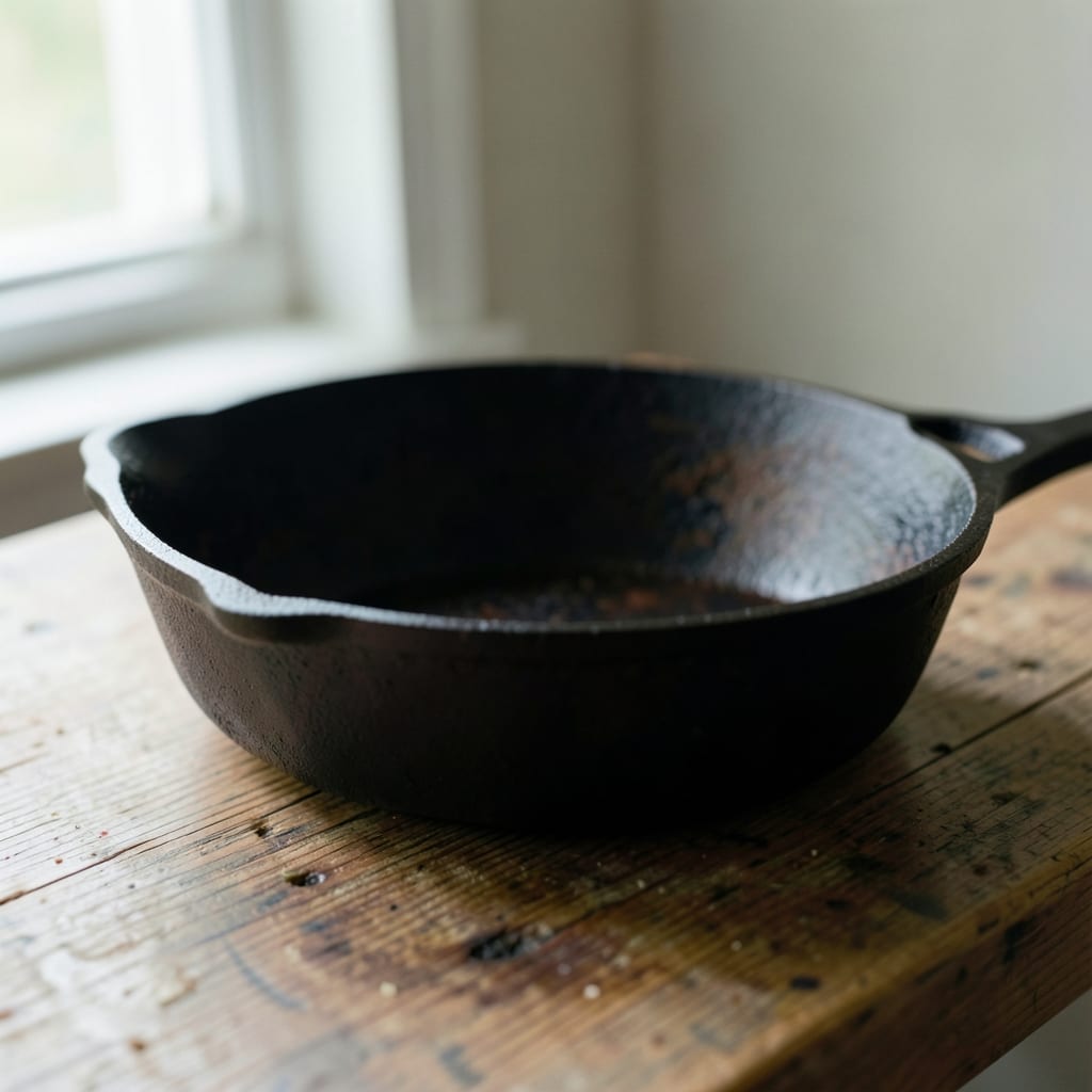 The cast iron skillet