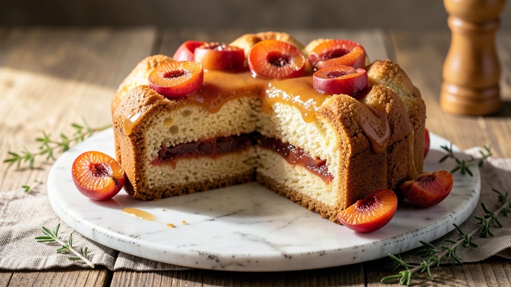 Apricot Danish Coffee Cake Recipe: Buttery Layers with Jam-Filled Swirls