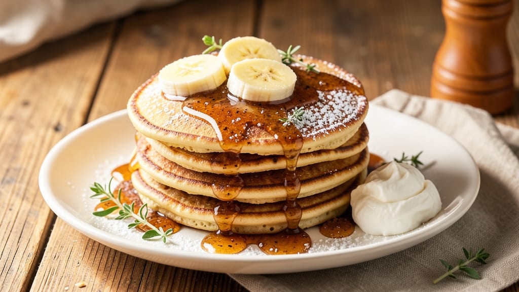 American Banana Pancake Recipe: Fluffy Stacks With Caramelized Top
