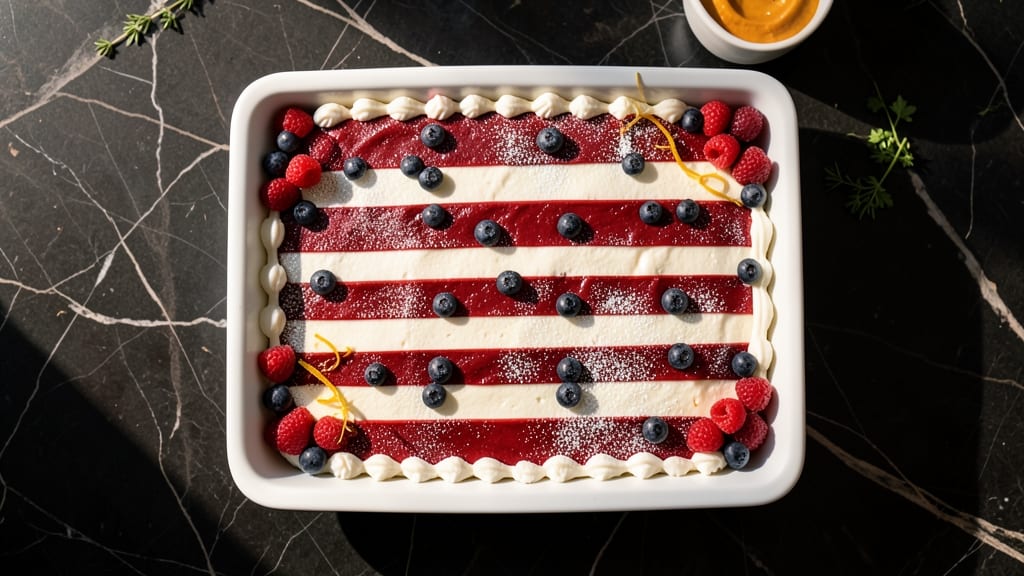 American Flag Sheet Cake Recipe: Patriotic Layers With Cream Cheese Frosting