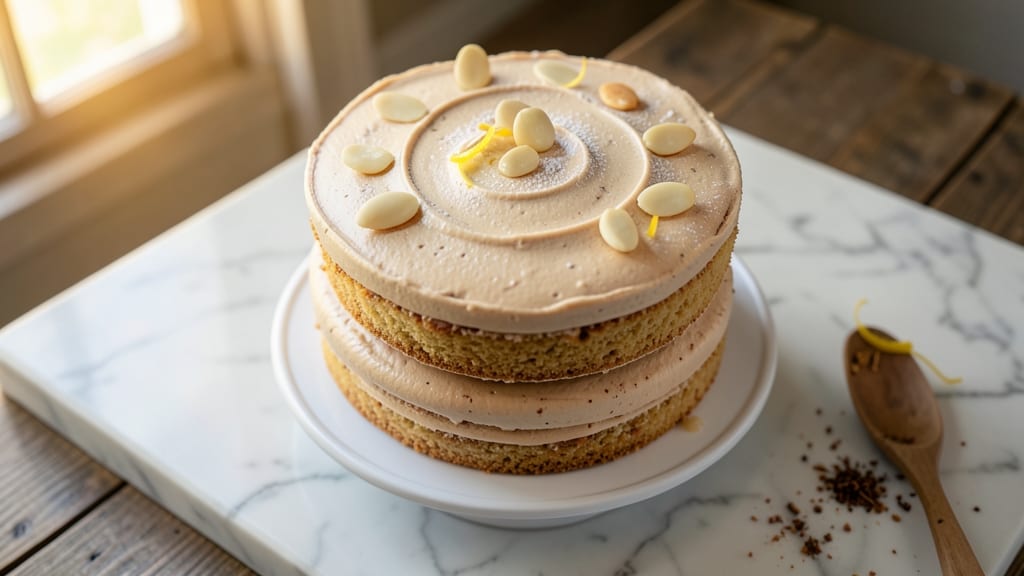 Almond-Flavored Wedding Cake Recipe: Luxe Nutty Frosting and Moist Layers