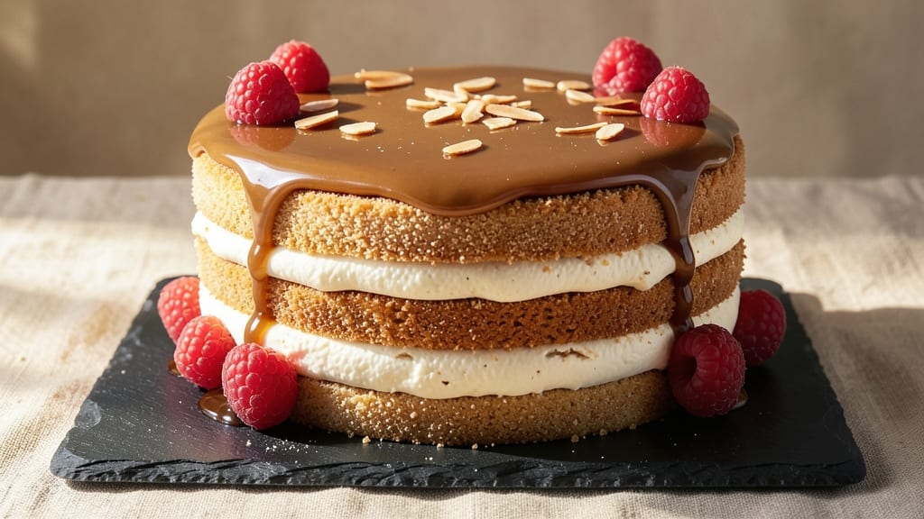 Almond Tiramisu Cake Recipe: Nutty Layers and Coffee Kissed Bliss