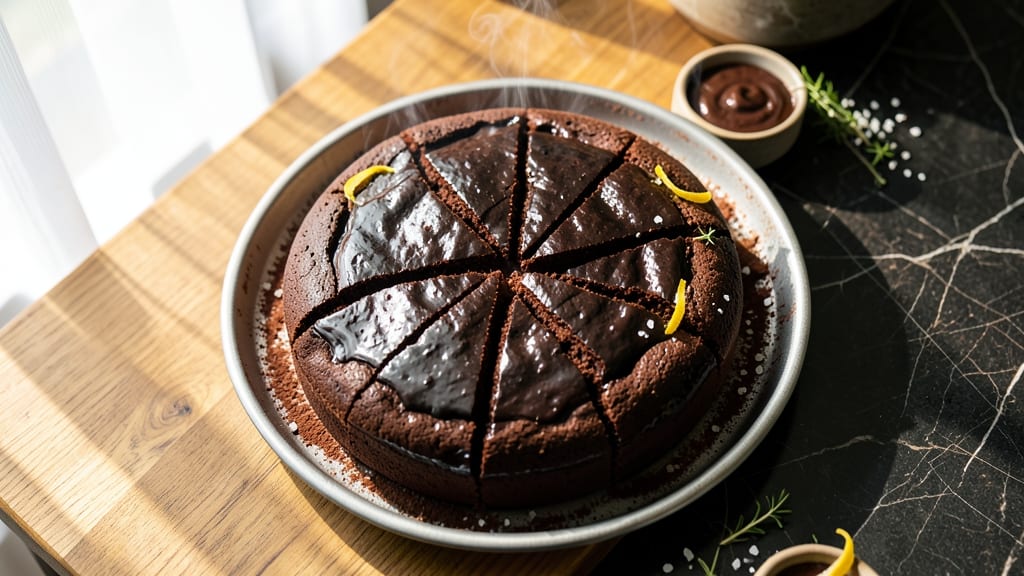 Almost Flourless Chocolate Cake Recipe: Fudgy Depth With No Mixing Hassle