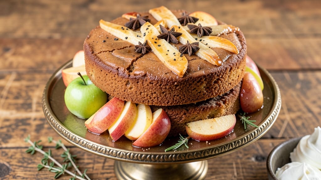 Apple Hill Placerville CA Apple Cake Recipe: Buttery Streusel Hugging Spiced Apple Layers