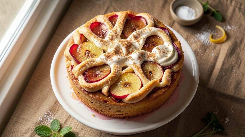 Apple Rose Cake Recipe: Floral-Layered Elegance With Buttery Crust
