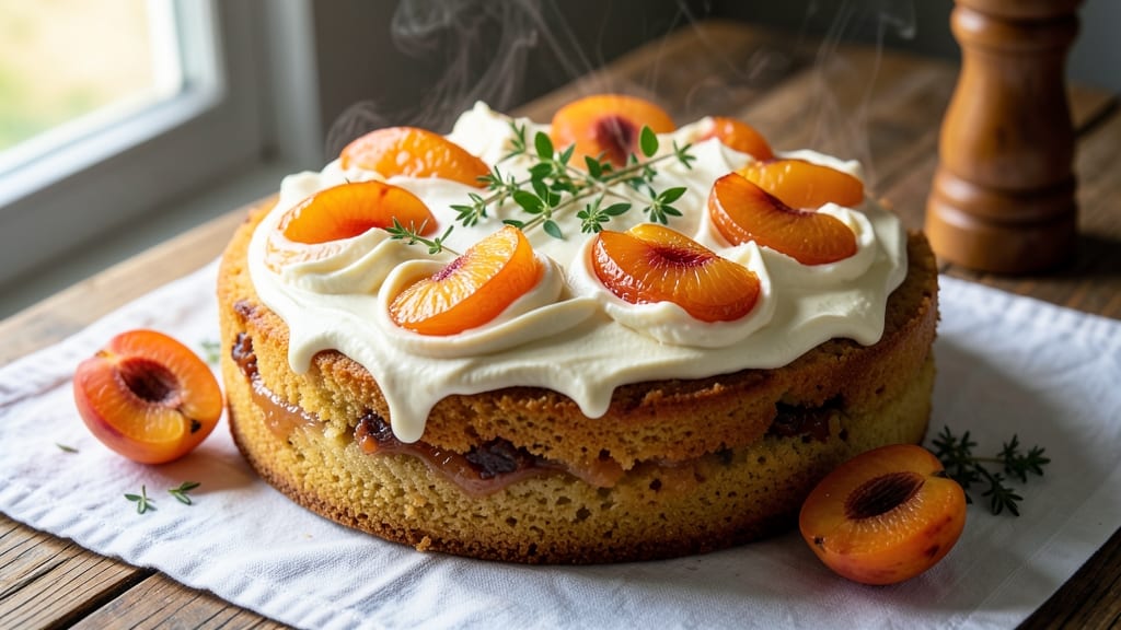 Apricot Fruit Cake Recipe: Moist Spiced Layers With Caramelized Fruit Filling