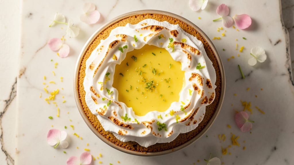 Amalfi Lemon Meringue Cheesecake Recipe: Zesty Citrus Crust With Cloud-Like Topping