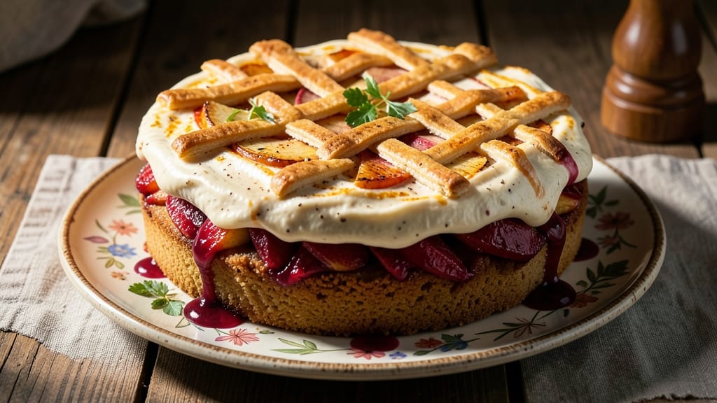 Apple Cake Indian Recipe: Spiced Cardamom and Saffron Delight