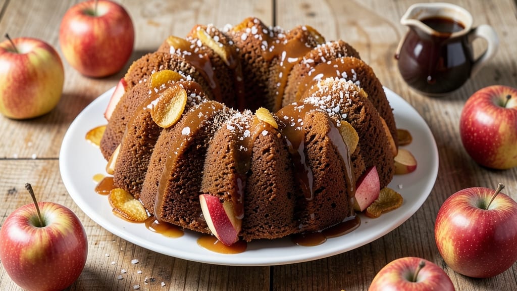 Apple Rum Bundt Cake Recipe: Warm Spiced Apple and Boozy Vanilla Swirl Delight