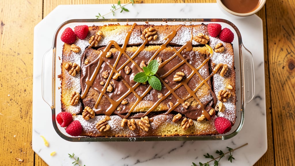 Ann Page's Spanish Bar Cake Recipe: Crunchy Top, Gooey Caramel Rivers