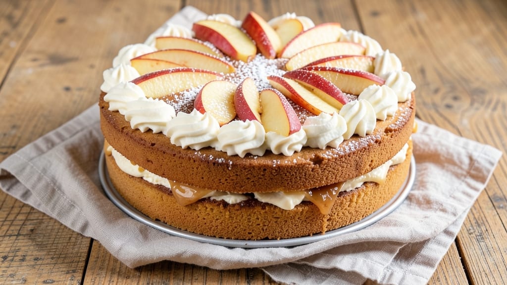 Apple Yellow Cake Recipe: Warm Spice-Infused Layers With Buttery Frosting