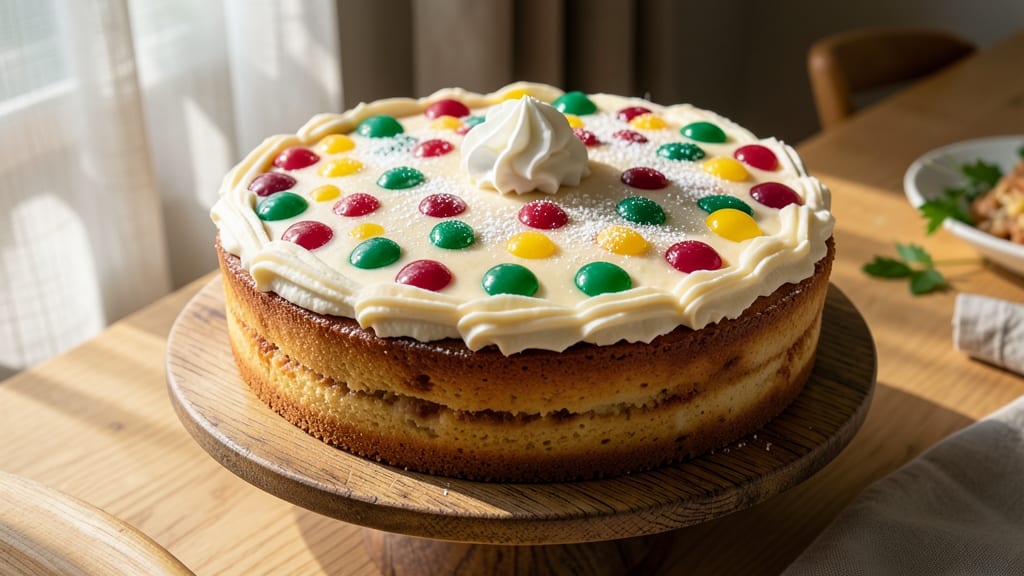 Applesauce Gumdrop Cake Recipe: Spiced Apple Moisture with Vanilla Frosting Harmony