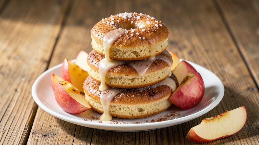 Apple Spice Cake Donuts Recipe: Warm Cinnamon-Sugar Coating on Fluffy Bites