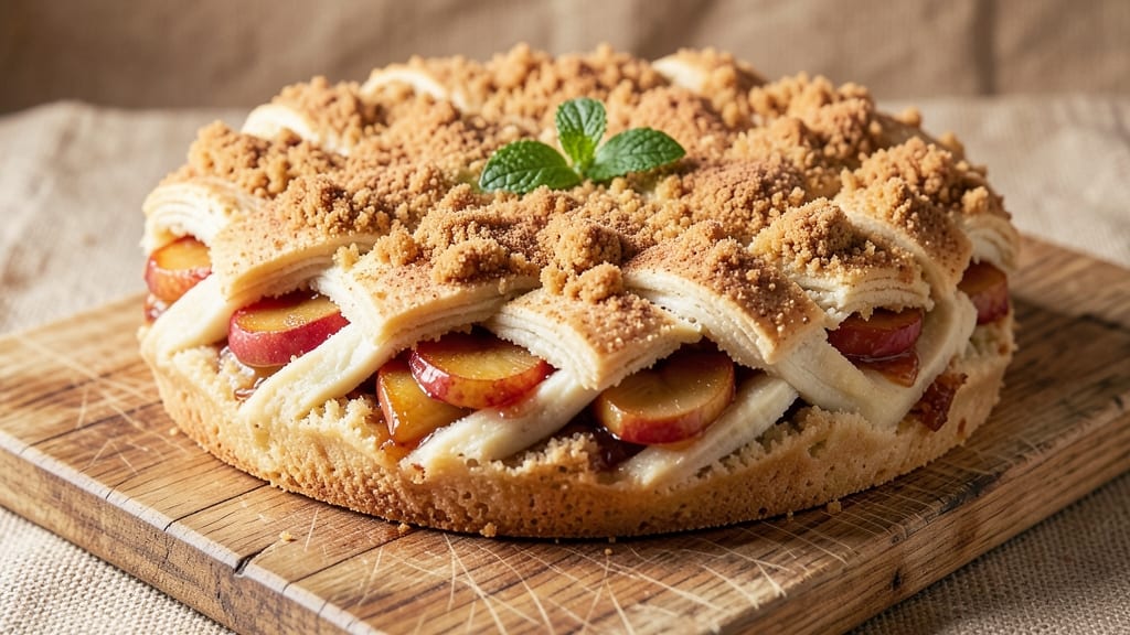 Apple Pie Crumb Cake Recipe: Warm Spice Streusel Hugging Moist Apple Layers