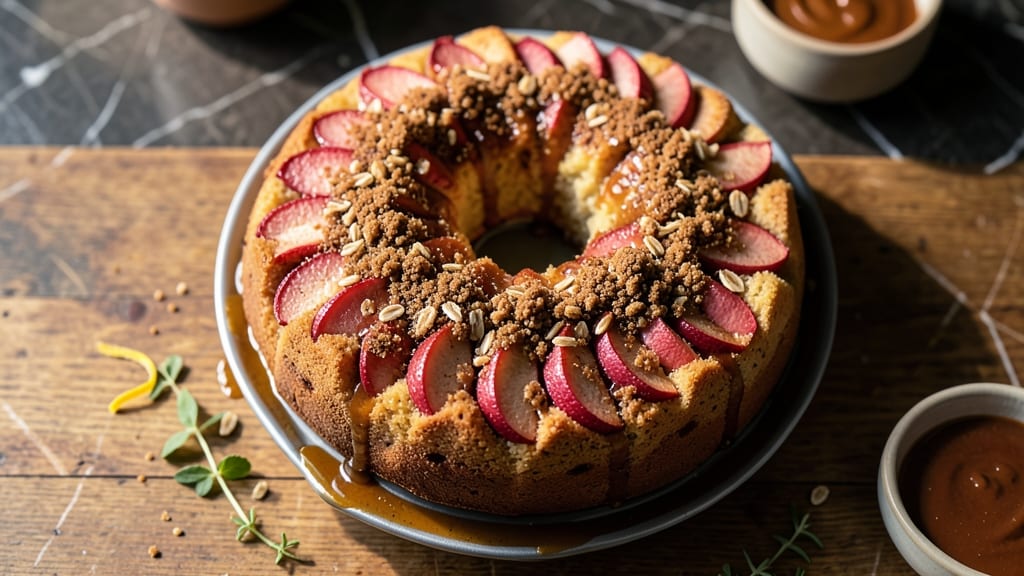Apple Bundt Cake Recipe Using Cake Mix: Caramelized Apple Swirl With Buttery Streusel Crown