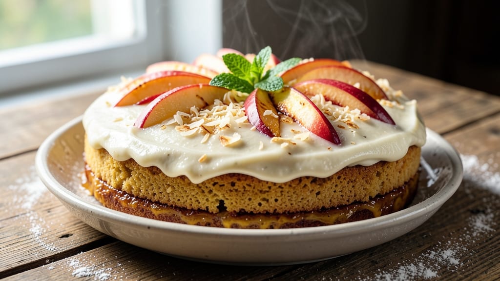 Apple and Coconut Cake Recipe: Tropical Layers with Vanilla Frosting Twist