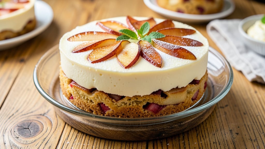 Apple Cake With Vanilla Pudding Recipe: Warm Spiced Layers and Silky Swirl Fusion