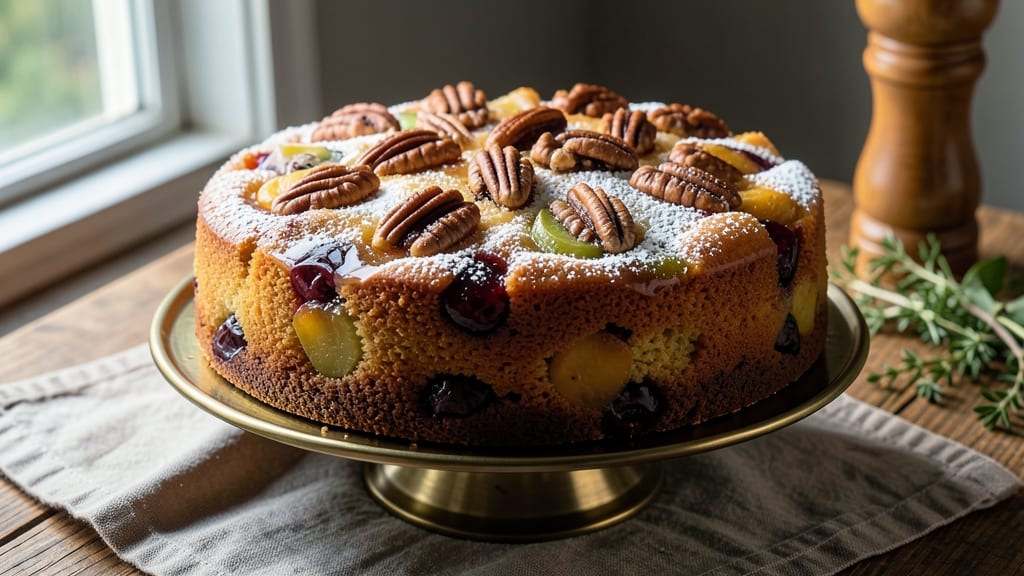 American Fruit Cake Recipe: Spiced Nuts and Candied Fruits in Every Bite