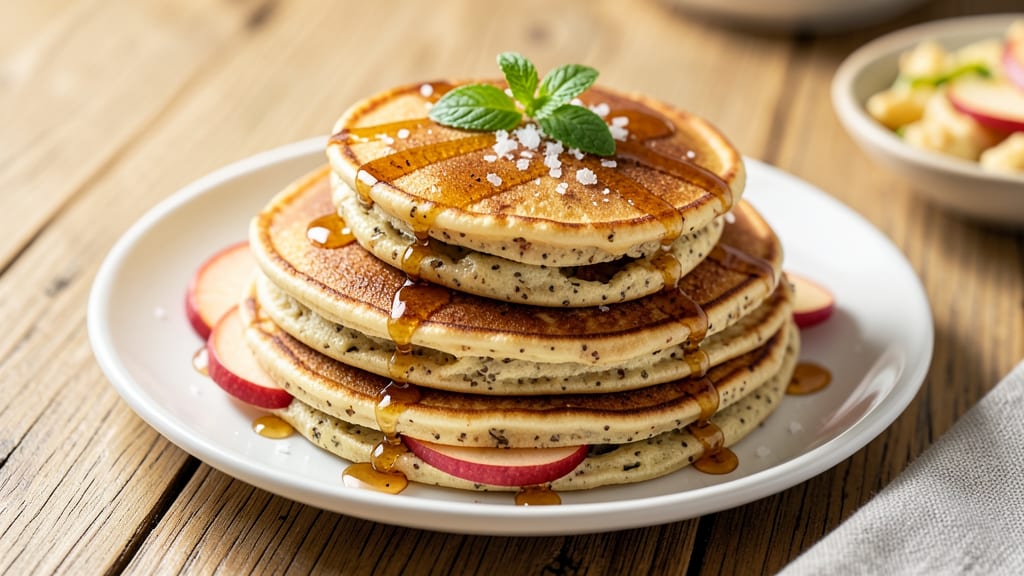 Apple Pancake Recipe Without Egg: Fluffy Vanilla-Apple Layers With Zero Guilt