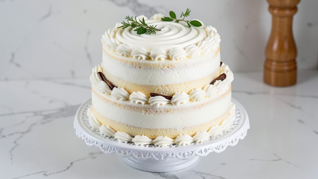 Alton Brown's White Cake Recipe: Light-as-Air Layers With Vanilla Infusion