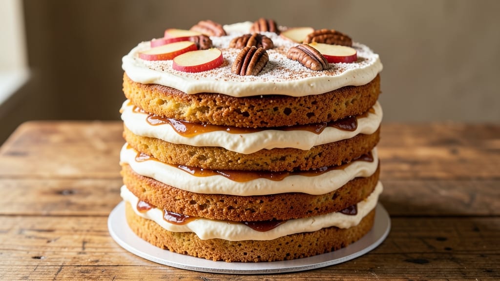 Apple Barn Stack Cake Recipe: Warm Spiced Layers With Buttery Crumb Crown