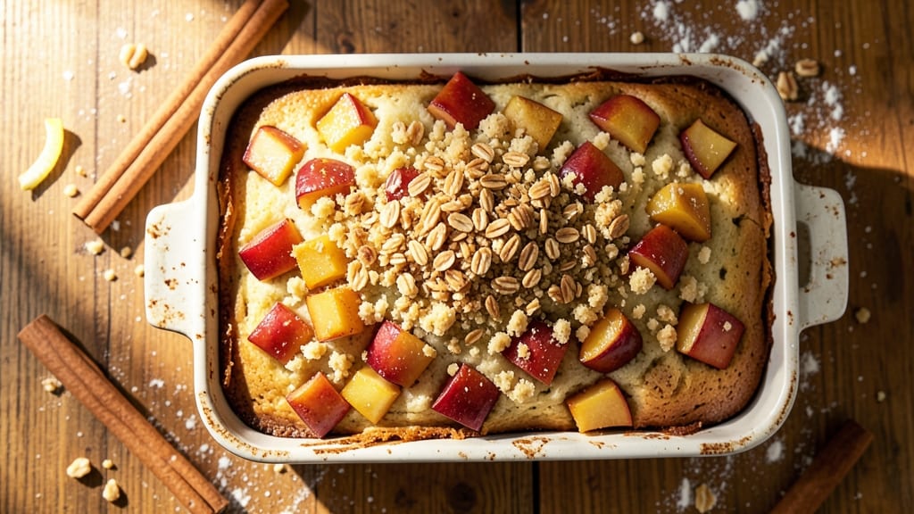 Apple Cake Loaf Pan Recipe: Buttery Streusel Crown With Warm Cinnamon Swirls