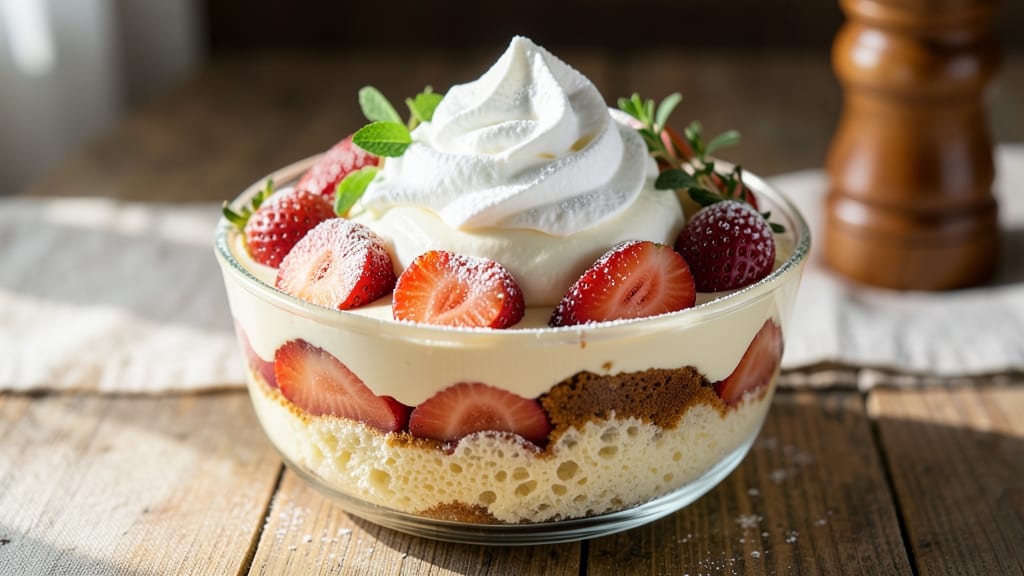Angel Cake Trifle Recipe: Light-as-Air Layers with Vanilla-Kissed Cream