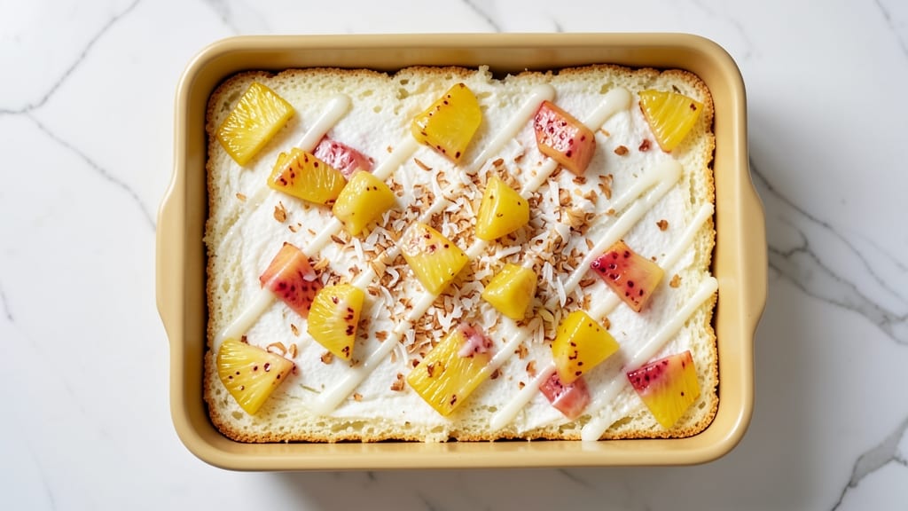 Angel Food Pineapple Cake 9x13 Recipe: Fluffy Clouds With Tropical Brightness