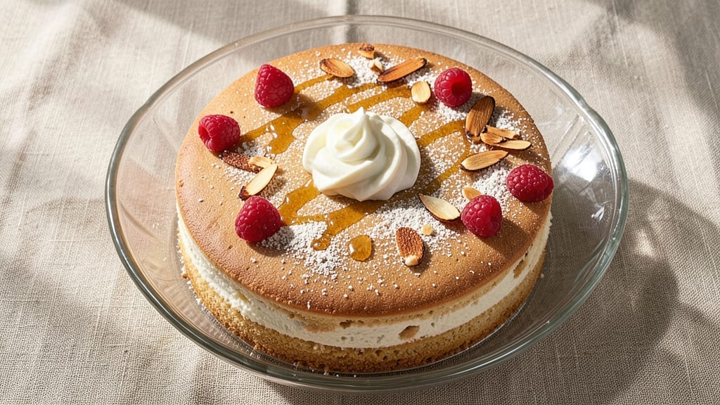 Almond Sour Cream Cake Recipe: Nutty Moistness With Buttery Streusel Crown