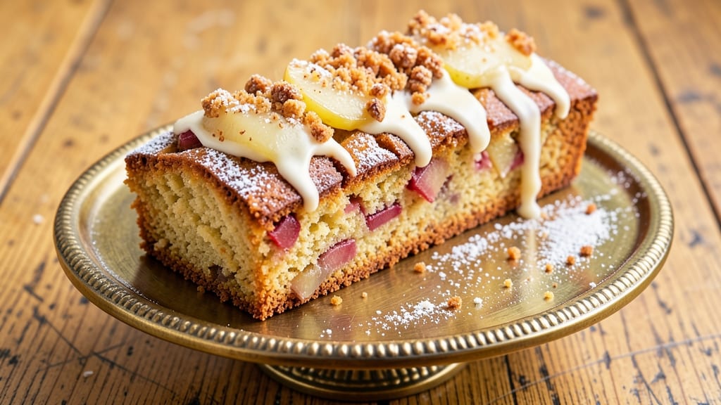 Apple Pear Coffee Cake Recipe: Spiced Streusel Hugging Moist Fruit Layers