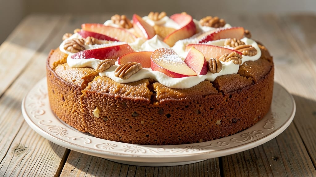 Apple Pound Cake Recipe From Scratch: Buttery Streusel Crown Over Spiced Apple Swirls