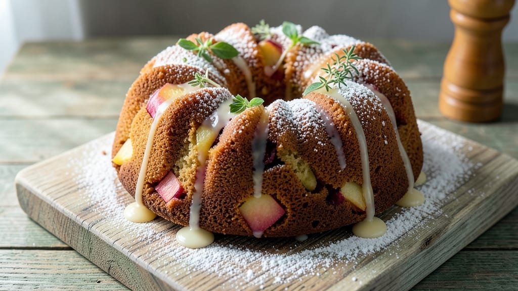 Apple Bundt Cake Recipe From Scratch: Spiced Apple Streusel Swirls With Vanilla Frosting Harmony