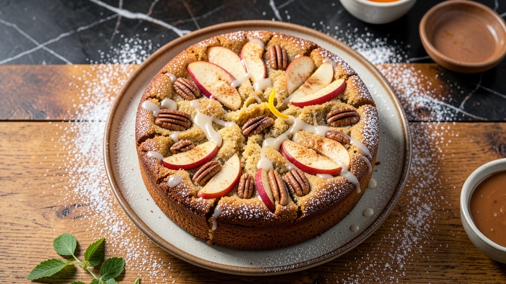 Apple Pecan Coffee Cake Recipe: Buttery Streusel Hugging Spiced Apple Layers