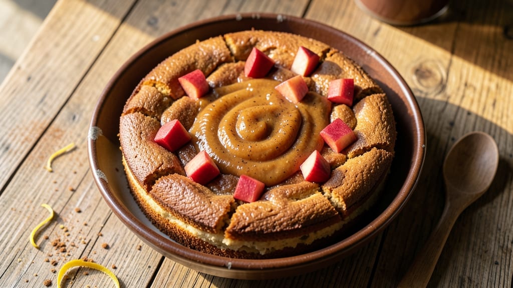 Angela Logan's Apple Mortgage Cake Recipe: Spiced Apple Swirl With Buttery Vanilla Frosting