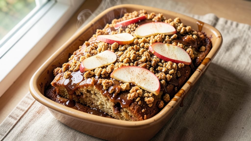 Apple Cider Donut Pound Cake Recipe: Spiced Streusel Swirls and Cream Cheese Frosting