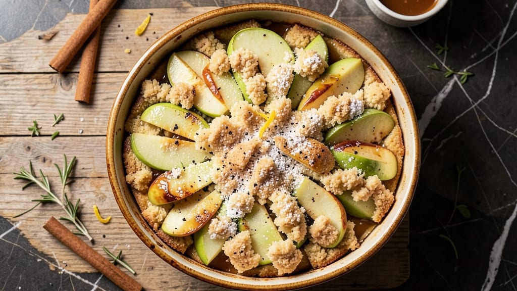 Apple Angel Dump Cake Recipe: Buttery Streusel Crown Over Spiced Apple Filling